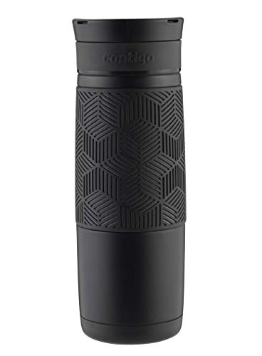 Contigo Vaso Termico Transit Autoseal, Termo Café, Taza de Viaje en acero inoxidable, Vaso Termo antigoteo, Copa con Tapa fácil de limpiar sin BPA, 470 ml