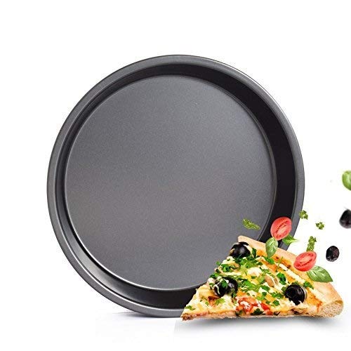 Continuer Suministros para Hornear Pizza de Acero al Carbono de 9 Pulgadas Diseño único Resistente y Duradero para Suministros para Entusiastas de la repostería