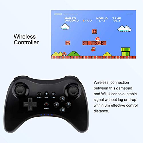 Controlador inalámbrico Gamepad para Nintendo Wii U Bluetooth Game Controller Joystick Gamepad