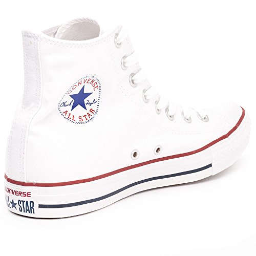 Converse Chuck Taylor All Star Hi Top, Zapatillas Unisex Adulto, Blanco (Optical White), 38 EU