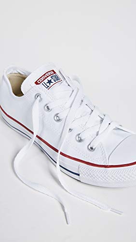 Converse Chuck Taylor All Star Ox, Zapatillas para Mujer, Blanco (Optical White), 44 EU