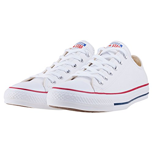 Converse Chuck Taylor CT Ox, Zapatillas Altas Unisex niño, Blanco, 35 EU