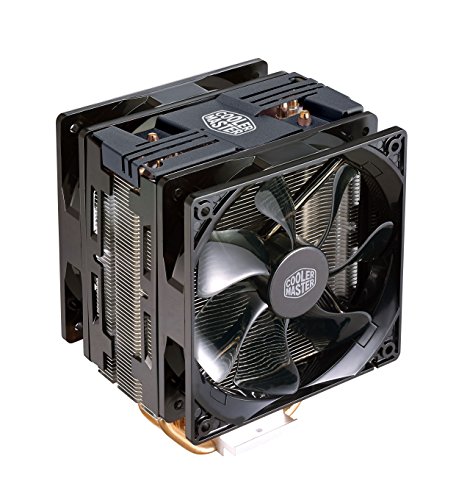 Cooler Master COOLERMASTER Ventilador CPU Hyper 212 LED Turbo (Black Top Cover)