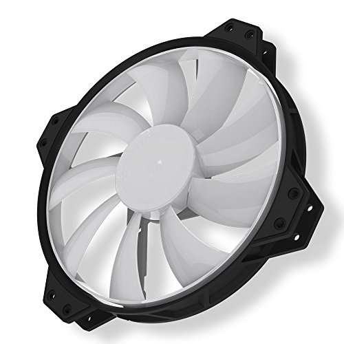 Cooler Master Mf200R RGB - Ventilador de Caja, Color Negro