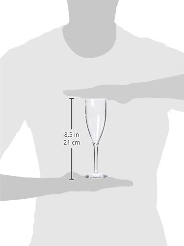 Copa Cava-Champagne Irrompible Transparente (6 uds.)