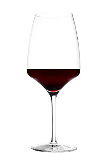 Copa de Vino Tinto Bordeaux de Stölzle Lausitz, 645 ml, set de 6, apta para lavavajillas, tronco estirado