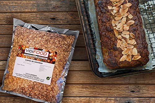 Copos de Centeno Cereales de Salvado Nutritivo Natural - 1 kg