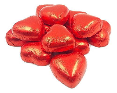 Corazones de Chocolate con Leche Interdulces 1 kg