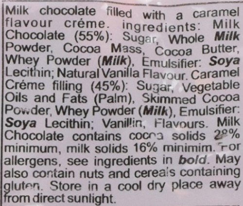 Corazones de crema de caramelo con leche de chocolate rojo - 1 kg. Regalo ideal para bodas / valentines