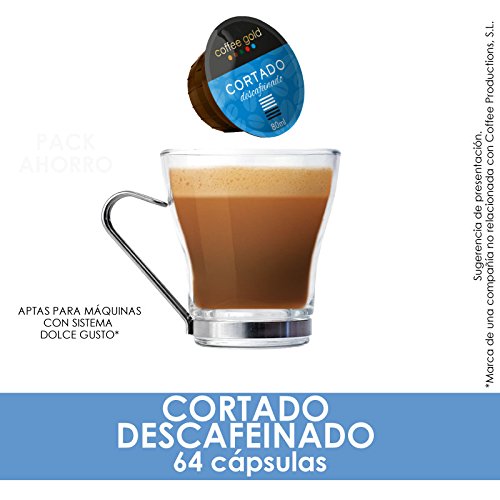 CORTADO DESCAFEINADO | x64 - Aptas máquinas Dolce Gusto®