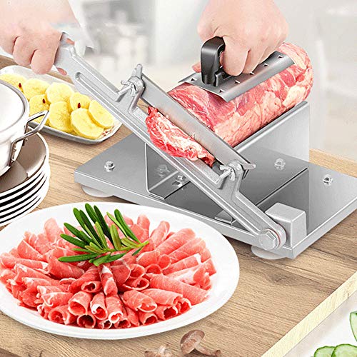 Cortadora de Cordero cortadora de Carne Manual para el hogar cortadora Comercial de Carne de Res y Cordero cortadora de Carne congelada