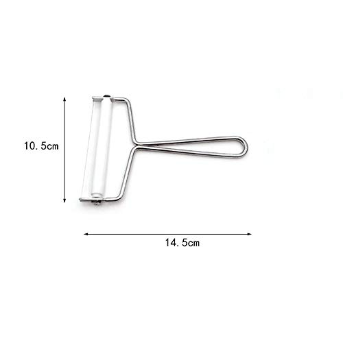 Cortadora De Queso De Acero Inoxidable Cortadora De Queso Al Horno Mantequilla MultifuncióN Divisor De Queso Mantequilla Raspador De Alambre Adecuado Para Cocina Casera-1