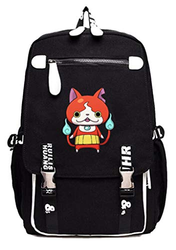 Cosstars YO-Kai Watch PuniPuni Juego Mochila Escolar Estudiantes Mochila para Portátil Backpack Bolsa Casual -4