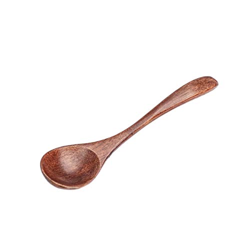 Cosyland Tenedor de cucharas de Madera, 3 Paquetes de cucharas, Cuchara de Sopa, Cuchara de café, vajilla ecológica con Funda