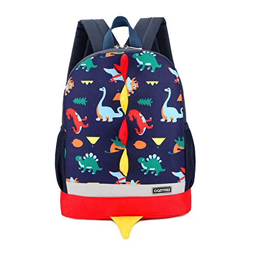 Cosyres Dinosaurios Mochila para Niños Infantil Guarderia Mochila Escolar (Azul Oscuro)