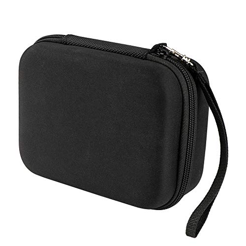 Cpano Bolsa de Almacenamiento de Transporte de Estuche rígido para Tarjetas de Comercio Pokemon/YuGiOh/UNO/Se Adapta a hasta 400 Tarjetas,Titular de Juego de Cartas con Divisor extraíble (Negro)