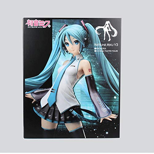 CQ Vocaloid 3: Hatsune Miku 1/4 Escala de PVC Figura del Japonés Animado Series Estatua Toys