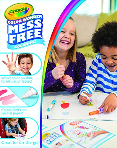 CRAYOLA Pegga Pig Color Wonder Mess Libro, Multi, Talla única