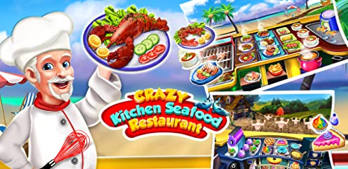 Crazy Kitchen Seafood Restaurant Juego de cocina para chef