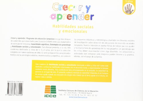 Crecer y aprender, habilidades sociales y emocionales, 5 años