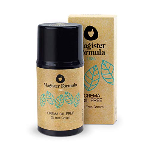 Crema Hidratante Facial Oil Free 50 ml | Especial para Piel Grasa y Sensible | Aporta Efecto Mate | Apta para Pieles Atópicas y con Acné | Día y Noche | Mujer y Hombre | Magister Fórmula