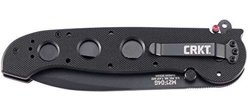 CRKT CR2104G Cuchillo Tascabile,Unisex - Adulto, Negro, un tamaño