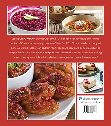 Crockpot Express Crock Multi-Cooker: Fast Cooked Slow Cooked Recipes