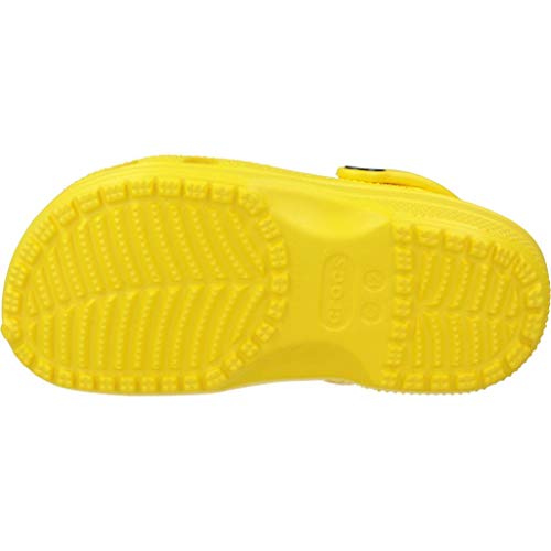 Crocs Classic Clog K, Zuecos Unisex Niños, Amarillo (Lemon), 25/26 EU