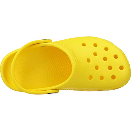 Crocs Classic Clog K, Zuecos Unisex Niños, Amarillo (Lemon), 25/26 EU