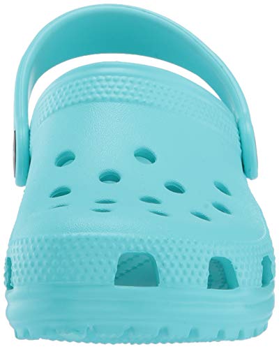 Crocs Classic Clog Kids Roomy fit, Zuecos Unisex niños, Azul (Pool 40m), 19/20 EU