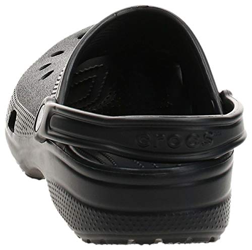 Crocs Classic Clog, Zuecos Unisex Adulto, Negro (Black 001), 38/39 EU