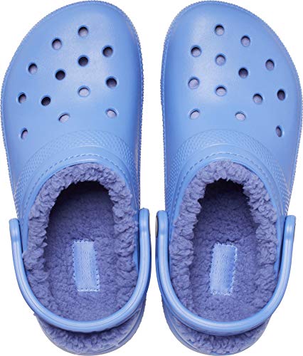 Crocs Classic Lined Clog, Zuecos Unisex Adulto, Azul (Lapis/ Lapis), 39-40