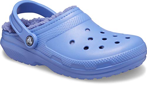 Crocs Classic Lined Clog, Zuecos Unisex Adulto, Azul (Lapis/ Lapis), 39-40