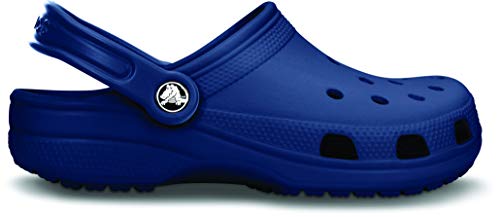 Crocs Classic U, Zuecos con Correa Trasera Unisex Adulto, Azul Navy, 43/44 EU