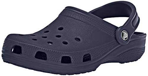 Crocs Classic U, Zuecos con Correa Trasera Unisex Adulto, Azul Navy, 43/44 EU