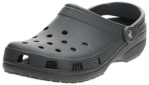 Crocs Classic U, Zuecos con Correa Trasera Unisex Adulto, Slate Grey, 43/44 EU