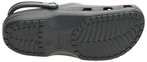 Crocs Classic U, Zuecos con Correa Trasera Unisex Adulto, Slate Grey, 43/44 EU