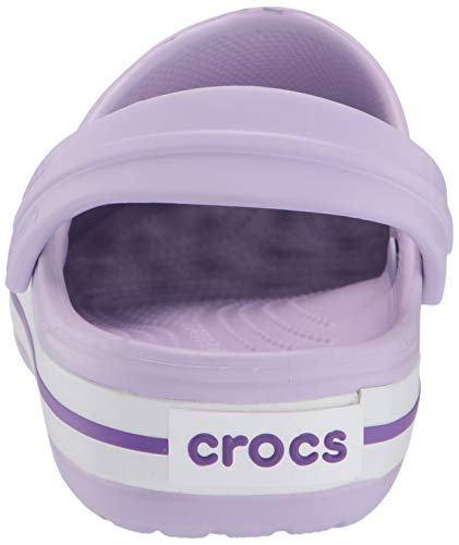 Crocs Crocband Clog Kids, Zuecos Unisex Niños, Morado (Lavender/Neon Purple 5p8), 34/35 EU