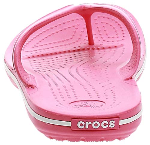 Crocs Crocband Flip, Chanclas Unisex-Adult, Pink, 39/40 EU