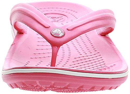 Crocs Crocband Flip, Chanclas Unisex-Adult, Pink, 39/40 EU