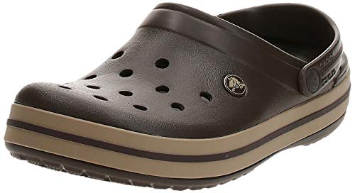 Crocs Crocband U, Zuecos Unisex Adulto, Marrón (Espresso-Khaki), 38-39 EU