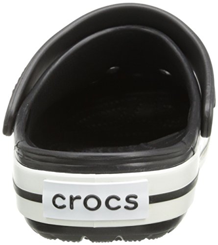 Crocs Crocband U, Zuecos Unisex Adulto, Negro (Black), 39-40 EU