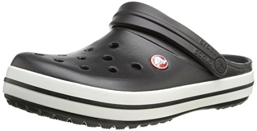 Crocs Crocband U, Zuecos Unisex Adulto, Negro (Black), 39-40 EU