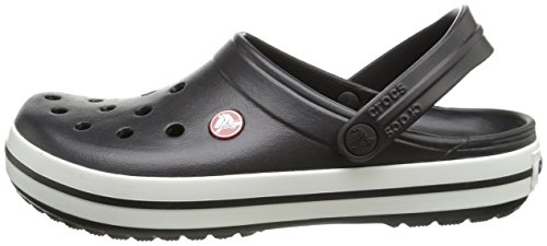 Crocs Crocband U, Zuecos Unisex Adulto, Negro (Black), 42-43 EU