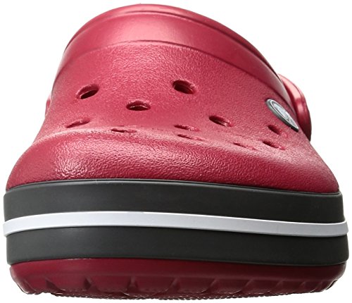 Crocs Crocband U, Zuecos Unisex Adulto, Rojo (Pepper), 37-38 EU