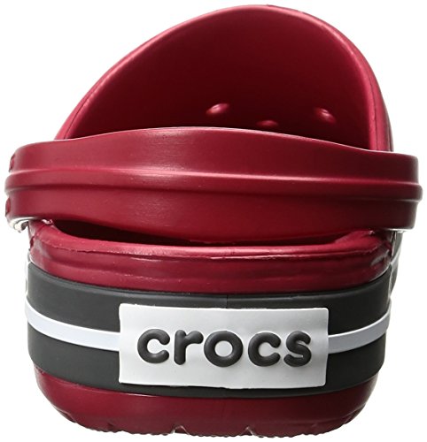 Crocs Crocband U, Zuecos Unisex Adulto, Rojo (Pepper), 43-44 EU