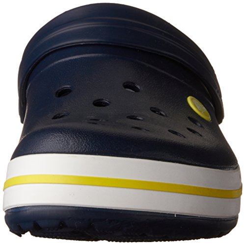 Crocs Crocband, Zuecos Unisex Adulto, Azul (Blue/Yellow), 46/47 EU