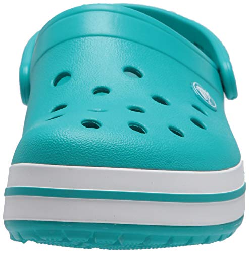 Crocs Crocband, Zuecos Unisex Adulto, Marrón (Latigo Bay/White), 39/40 EU