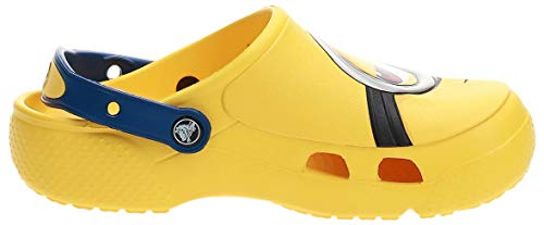 Crocs Fun Lab Minions Clog, Unisex Niños Zueco, Amarillo (Yellow), 24-25 EU