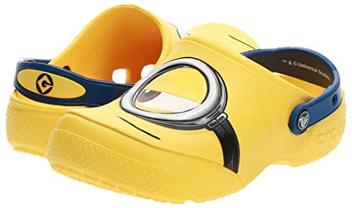 Crocs Fun Lab Minions Clog, Unisex Niños Zueco, Amarillo (Yellow), 24-25 EU